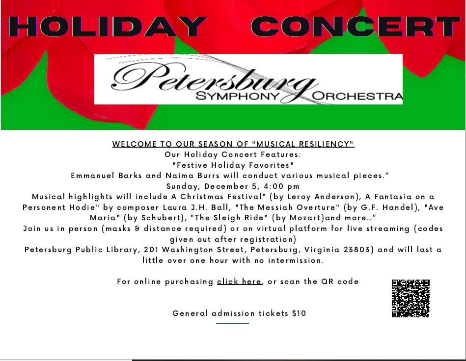 P. Symphony Holidays 2021